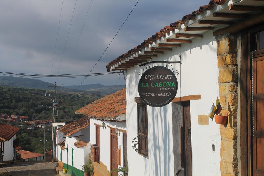 Hostal La Casona Barichara Santander Cabrera  Exterior foto