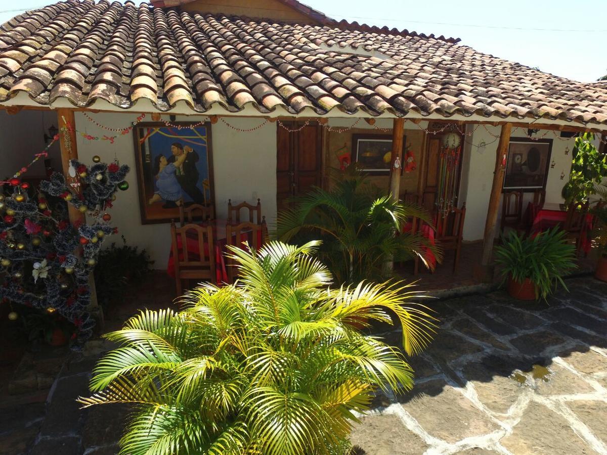 Hostal La Casona Barichara Santander Cabrera  Exterior foto