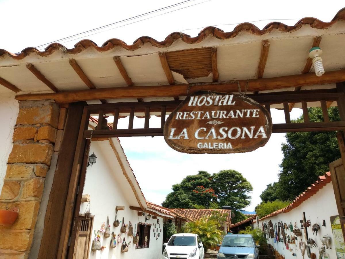 Hostal La Casona Barichara Santander Cabrera  Exterior foto